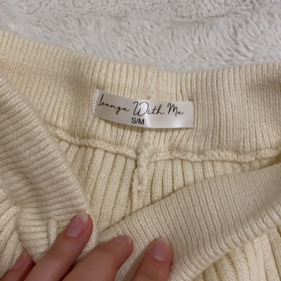 Soft Ribbed Knit Pants - Picture 7 of 8